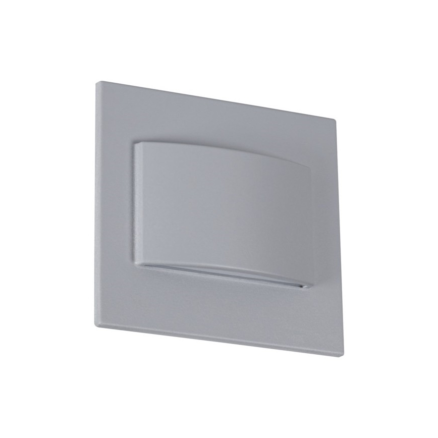 LED Schodišťové svítidlo ERINUS LED/1,5W/12V 4000K šedá