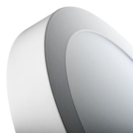LED Stropní svítidlo CARSA LED/12W/230V 3000K bílá pr. 17 cm