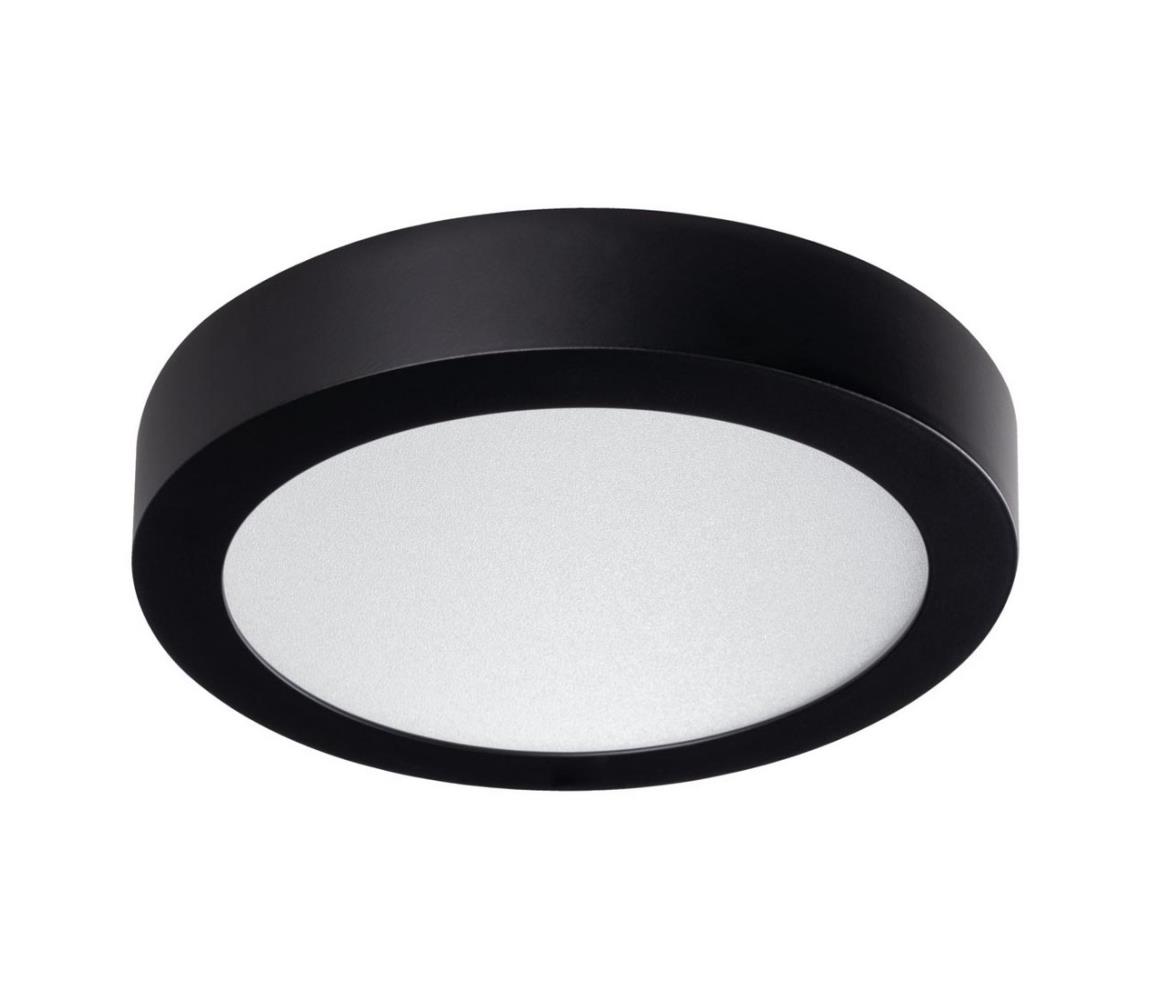 Kanlux Kanlux 33539 - LED Stropní svítidlo CARSA LED/18W/230V 3000K černá pr. 21,5 cm KX0377