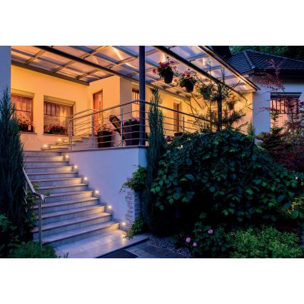 LED Vestavné svítidlo GLASI LED/3W/230V 4000K IP44 černá
