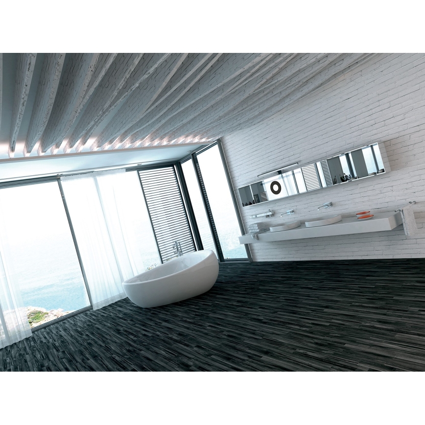 LED Koupelnové osvětlení zrcadla ASTIM LED/12W/230V IP44 černá