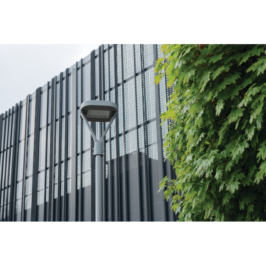 LED Pouliční lampa PARCOLI LED/30/40/50W/230V 3000/4000/6500K IP66 šedá