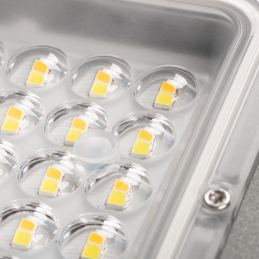 LED Pouliční lampa PARCOLI LED/30/40/50W/230V 3000/4000/6500K IP66 šedá