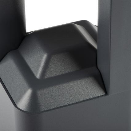 Venkovní nástěnné svítidlo PEVO 1xGX53/11W/230V IP44 antracit