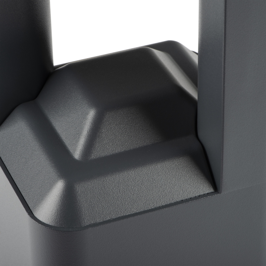 Venkovní nástěnné svítidlo PEVO 1xGX53/11W/230V IP44 antracit