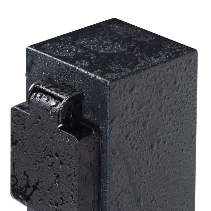 Venkovní zásuvkový sloupek NASTO 2Z Typ E 230V IP44 antracit
