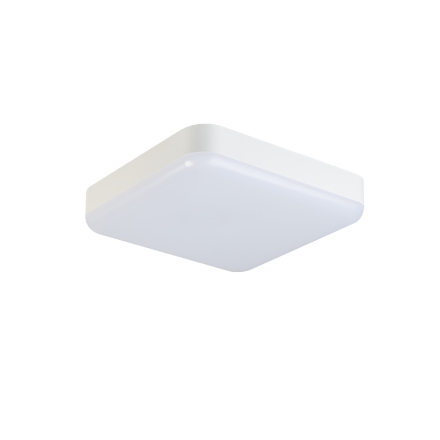 LED Technické stropní svítidlo se senzorem pohybu IPER LED/26W/230V IK10 IP65 hranatý bílá