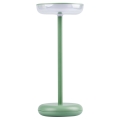 Kanlux 37313- LED Stmívatelná nabíjecí lampa FLUXY LED/1,7W/1800 mAh IP44 zelená