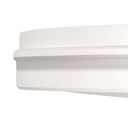 LED Venkovní stropní svítidlo BENO E LED/20W/230V 3000/4000/6500K pr. 20 cm IP65 bílá