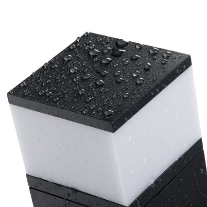 Venkovní nástěnné svítidlo DASTEN 1xG9/11W/230V IP44 antracit