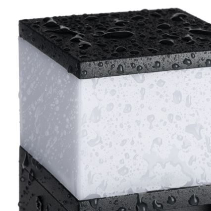 Venkovní lampa DASTEN 1xG9/11W/230V 30 cm IP44 antracit