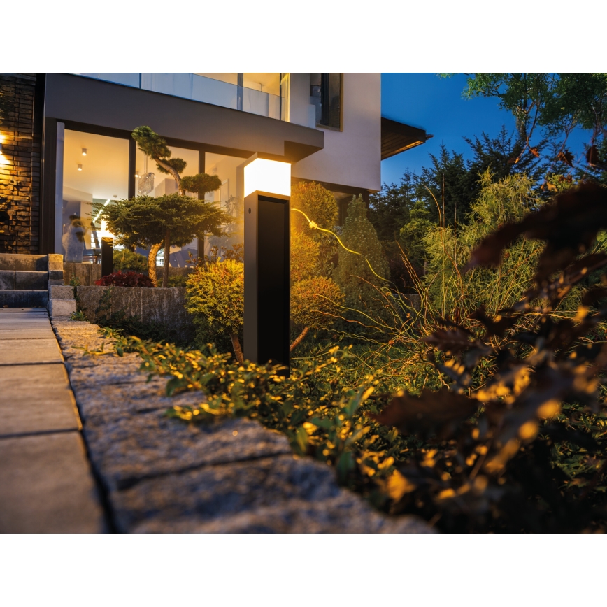 Venkovní lampa DASTEN 1xG9/11W/230V 50 cm IP44 antracit