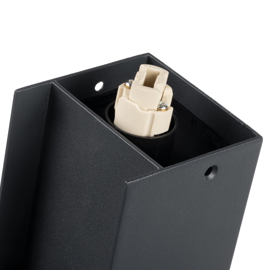 Venkovní lampa DASTEN 1xG9/11W/230V 50 cm IP44 antracit