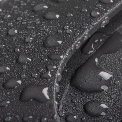 LED Schodišťové svítidlo se senzorem pohybu a soumraku EXIN LED/2,5W/230V 3000K IP65 antracit hranatý