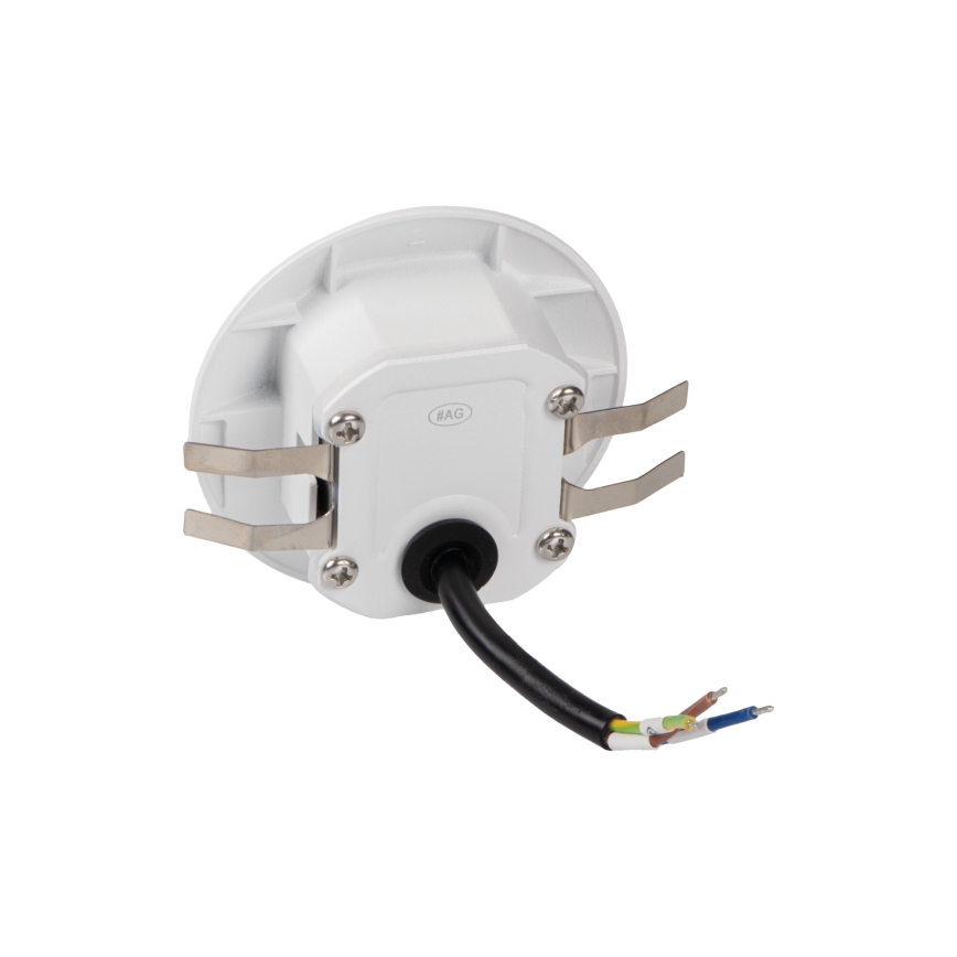 LED Schodišťové svítidlo EXIN LED/2,5W/230V 4000K IP65 bílá kulatý