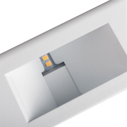 LED Venkovní nástěnné svítidlo REFAZI LED/6W/230V IP54 bílá