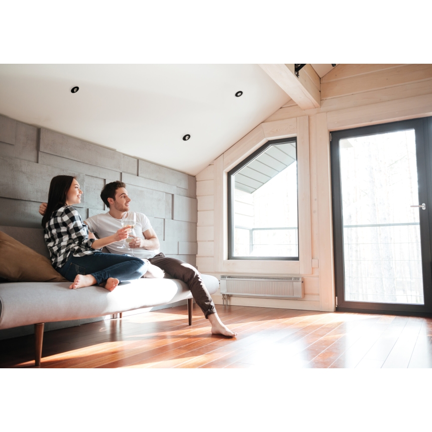 LED Podhledové svítidlo FIZU LED/4W/230V 3000/4000/6500K černá