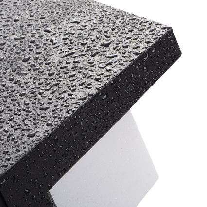 LED Venkovní nástěnné svítidlo LERTO LED/12W/230V IP54 černá