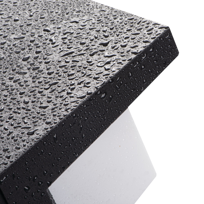 LED Venkovní nástěnné svítidlo LERTO LED/12W/230V IP54 černá