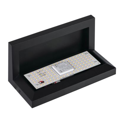 LED Venkovní nástěnné svítidlo LERTO LED/12W/230V IP54 černá