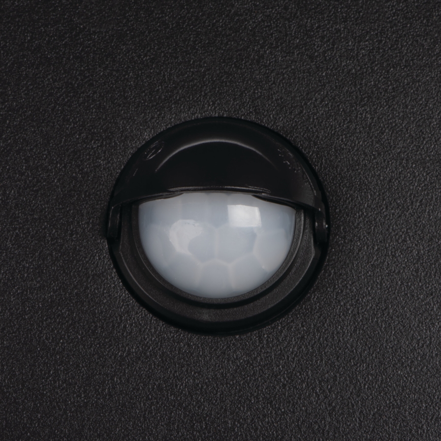LED Venkovní nástěnné svítidlo se senzorem pohybu a soumraku XERTO LED/20W/230V 3000/4000/6500K IP44 černá