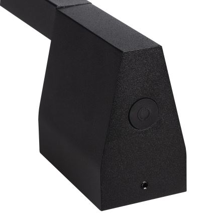LED Venkovní nástěnné svítidlo YALTE LED/9W/230V 3000/4000/6500K 61,5 cm IP54 černá