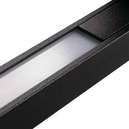 LED Venkovní nástěnné svítidlo YALTE LED/12W/230V 3000/4000/6500K 123 cm IP54 černá