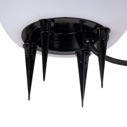 Venkovní lampa STONO 1xE27/20W/230V pr. 40 cm IP65 bílá