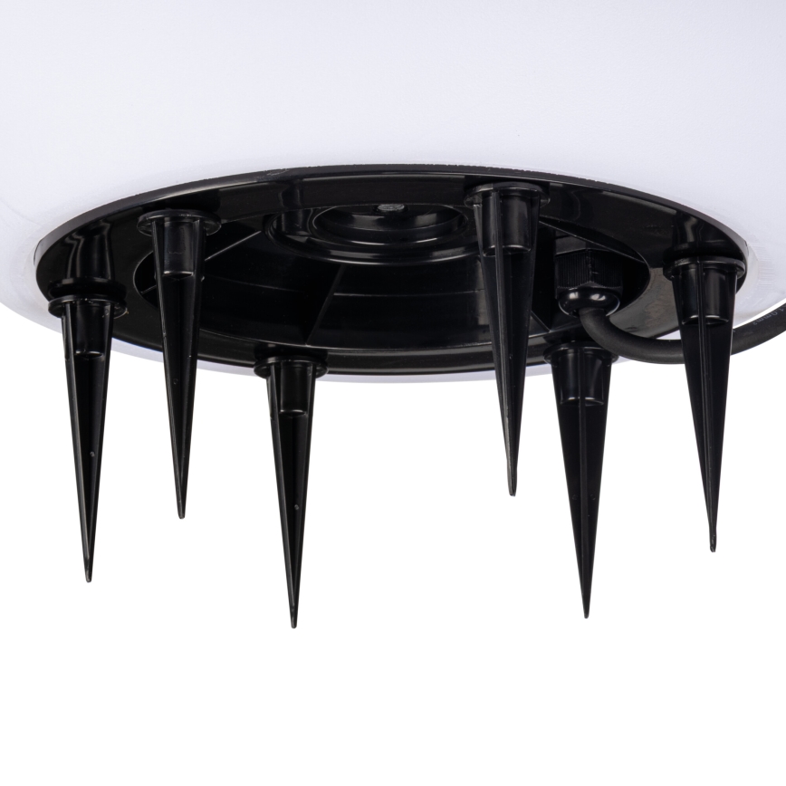 Venkovní lampa STONO 1xE27/20W/230V pr. 50 cm IP65 bílá