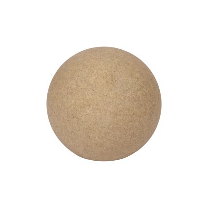 Venkovní lampa STONO 1xE27/20W/230V pr. 30 cm IP65 béžová