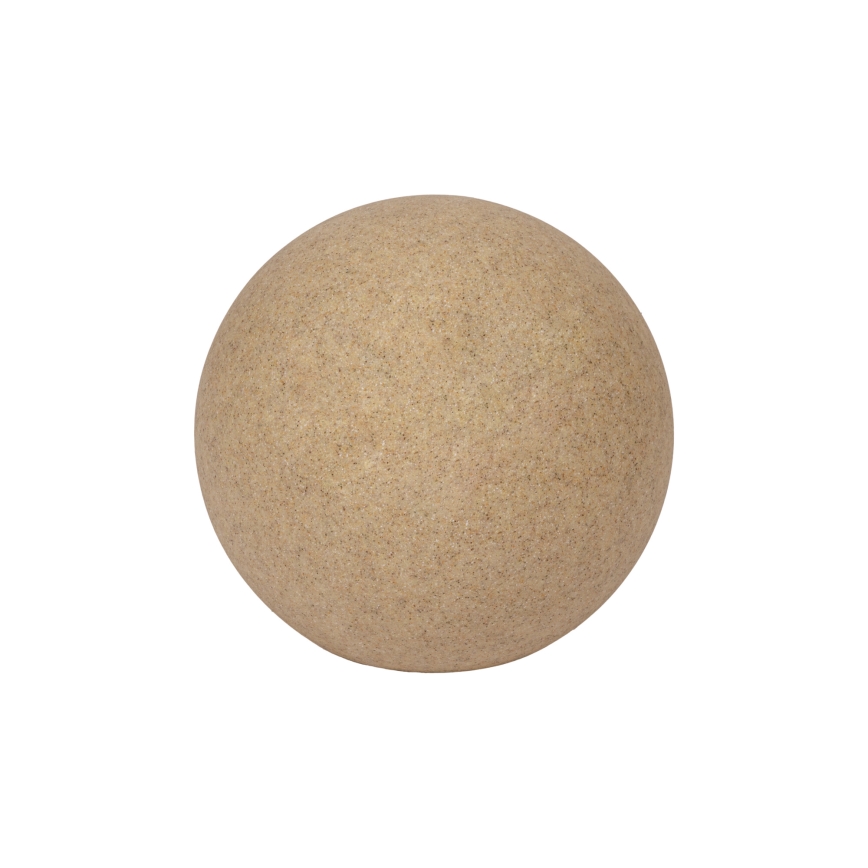 Venkovní lampa STONO 1xE27/20W/230V pr. 30 cm IP65 béžová