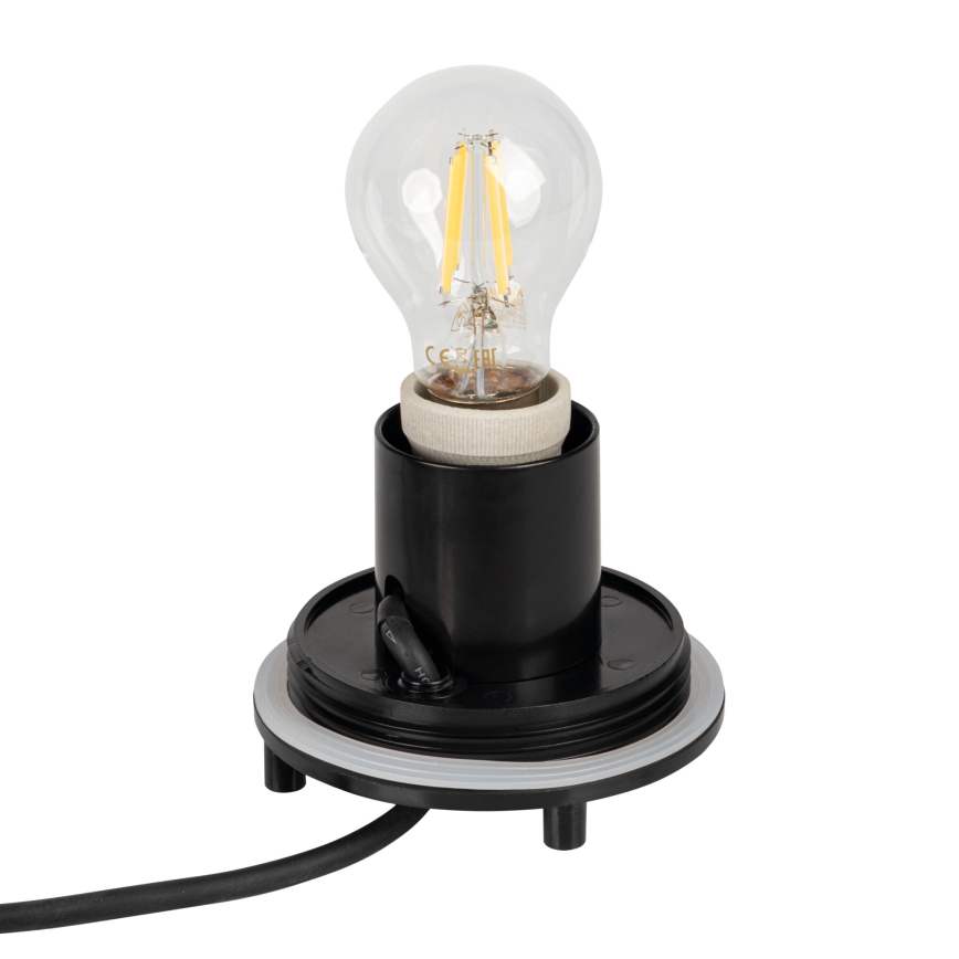 Venkovní lampa STONO 1xE27/20W/230V pr. 30 cm IP65 béžová