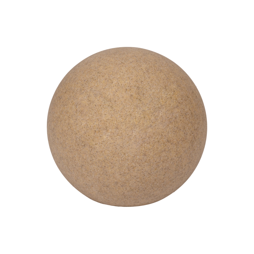 Venkovní lampa STONO 1xE27/20W/230V pr. 40 cm IP65 béžová