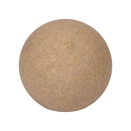 Venkovní lampa STONO 1xE27/20W/230V pr. 50 cm IP65 béžová