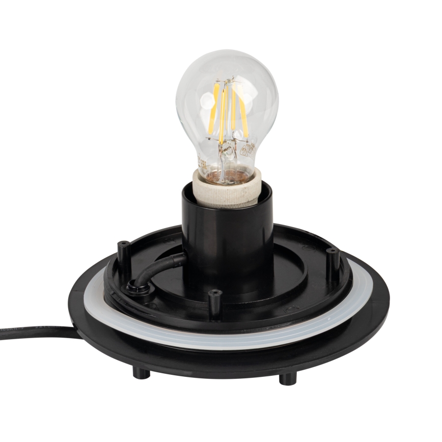 Venkovní lampa STONO 1xE27/20W/230V pr. 50 cm IP65 béžová