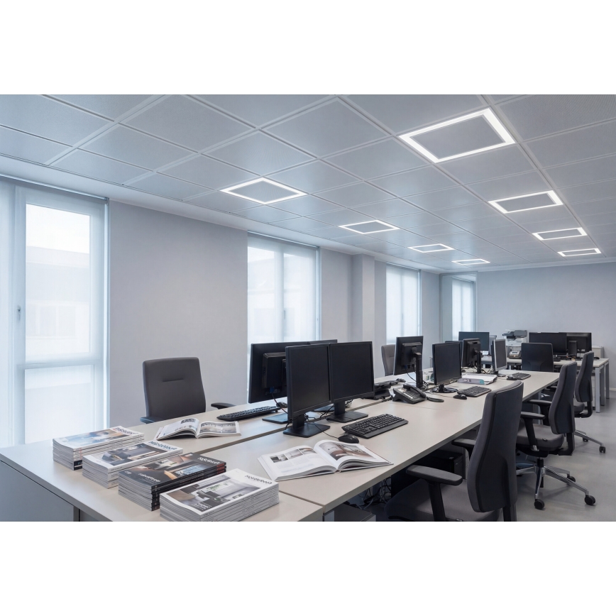 LED Podhledový rám AVAR LED/32W/230V 3000/4000/6000K 60x60 cm UGR19