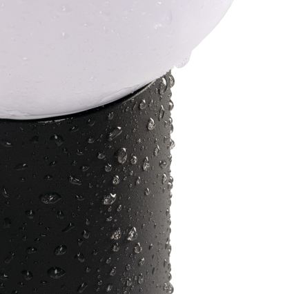 Venkovní lampa se senzorem pohybu a soumraku STONO 1xE27/15W/230V 50 cm IP65 antracit