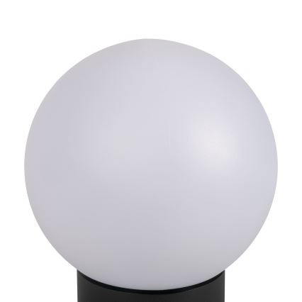 Venkovní lampa se senzorem pohybu a soumraku STONO 1xE27/15W/230V 50 cm IP65 antracit