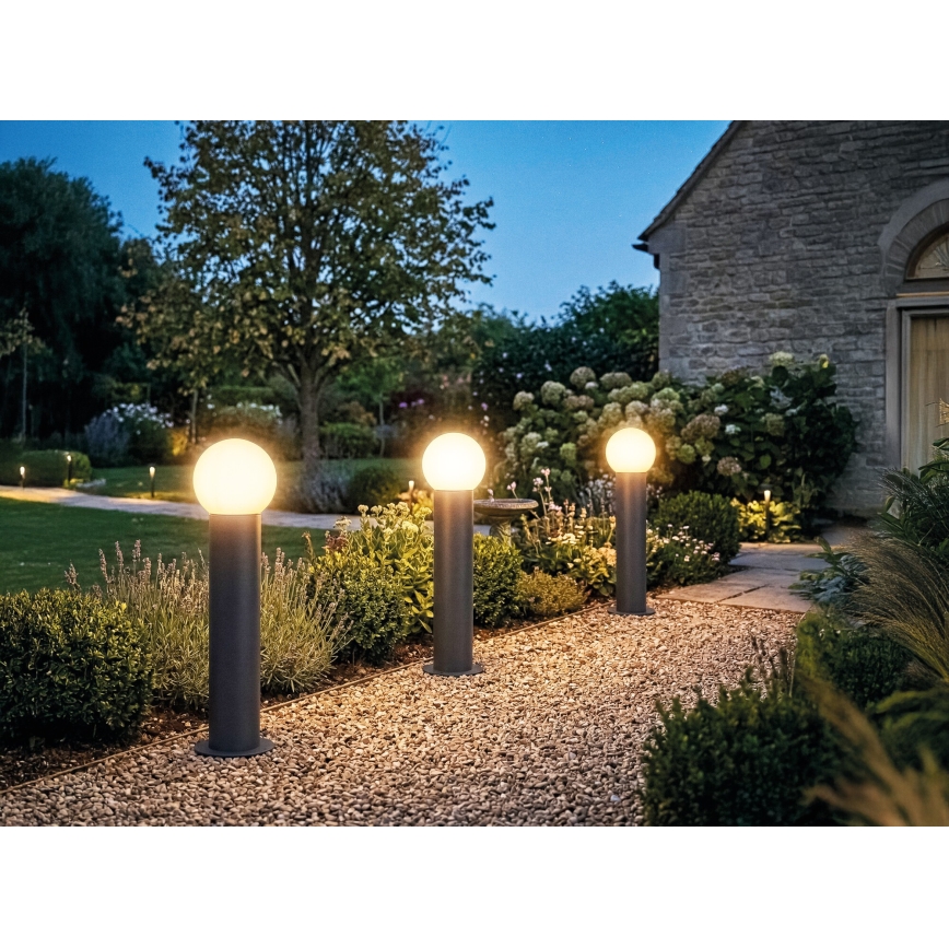 Venkovní lampa STONO 1xE27/15W/230V 80 cm IP65 antracit