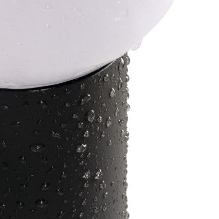 Venkovní lampa se senzorem pohybu a soumraku STONO 1xE27/15W/230V 80 cm IP65 antracit