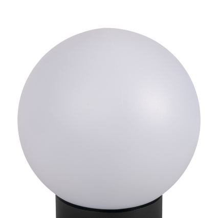 Venkovní lampa se senzorem pohybu a soumraku STONO 1xE27/15W/230V 80 cm IP65 antracit