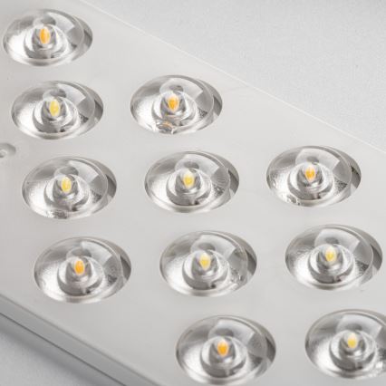 LED Stmívatelné stropní svítidlo LIXAN LED/65W/230V 3000-6500K pr. 48,6 cm bílá/stříbrná + dálkové ovládání