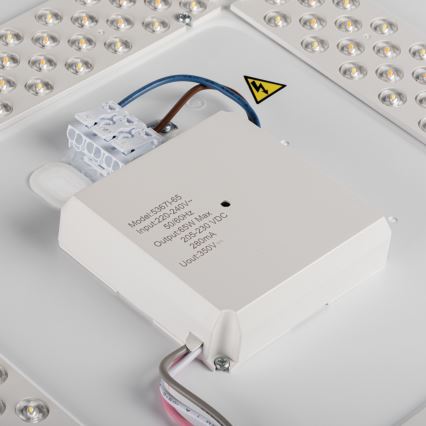 LED Stmívatelné stropní svítidlo LIXAN LED/65W/230V 3000-6500K pr. 48,6 cm bílá/černá + dálkové ovládání