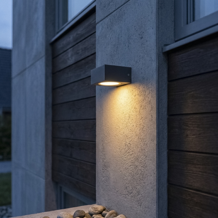 Venkovní nástěnné svítidlo LEGINO 1xGX53/11W/230V 80 cm IP65 antracit