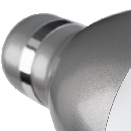Stolní lampa ZARA 1xE14/40W/230V stříbrná