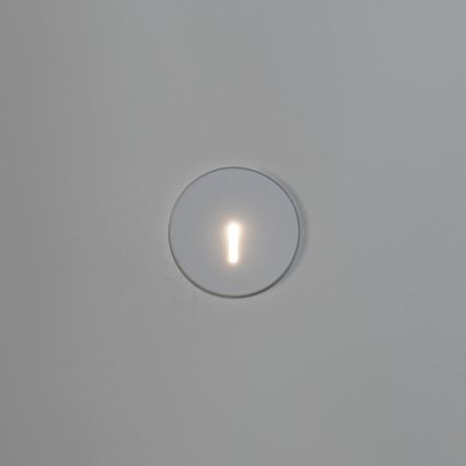 LED Schodišťové svítidlo MAGNIK LED/1,7W/230V 2700/3300/3900/4600/5700K bílá kulatý
