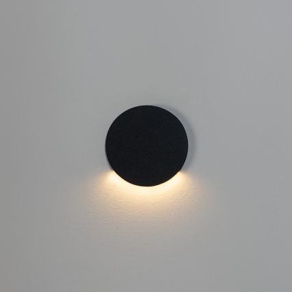 LED Schodišťové svítidlo MAGNIK LED/1,7W/230V 2700/3300/3900/4600/5700K černá kulatý