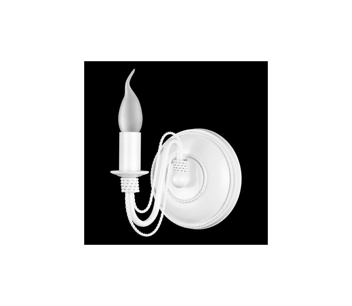 Kemar Kemar P/K/1/S/W - Nástěnné svítidlo PRETO 1xE14/60W/230V PD126