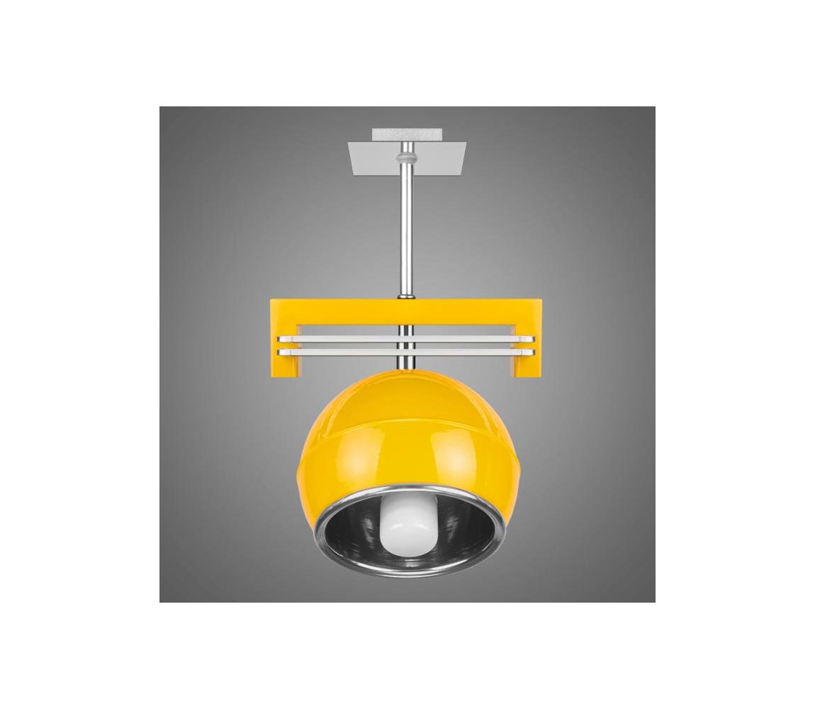 Kemar Kemar SG/KU/1/YL - Závěsné svítidlo QUARA 1xE27/60W/230V PD431