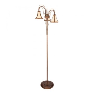 Kemar T/LS/3 - Stojací lampa TANAJA 3xE14/60W/230V červená